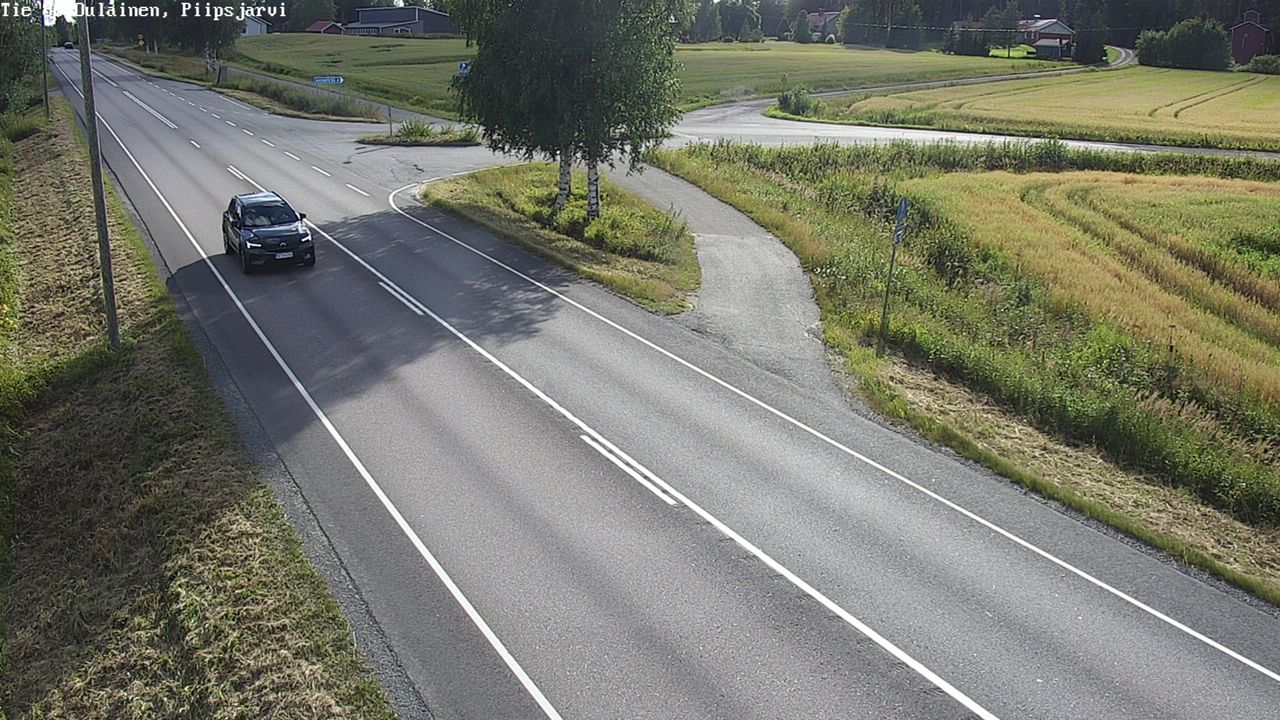 Kelikamerat Kuva Tie 86 Oulainen, Piipsjärvi, Oulainen, Pohjois-Pohjanmaa