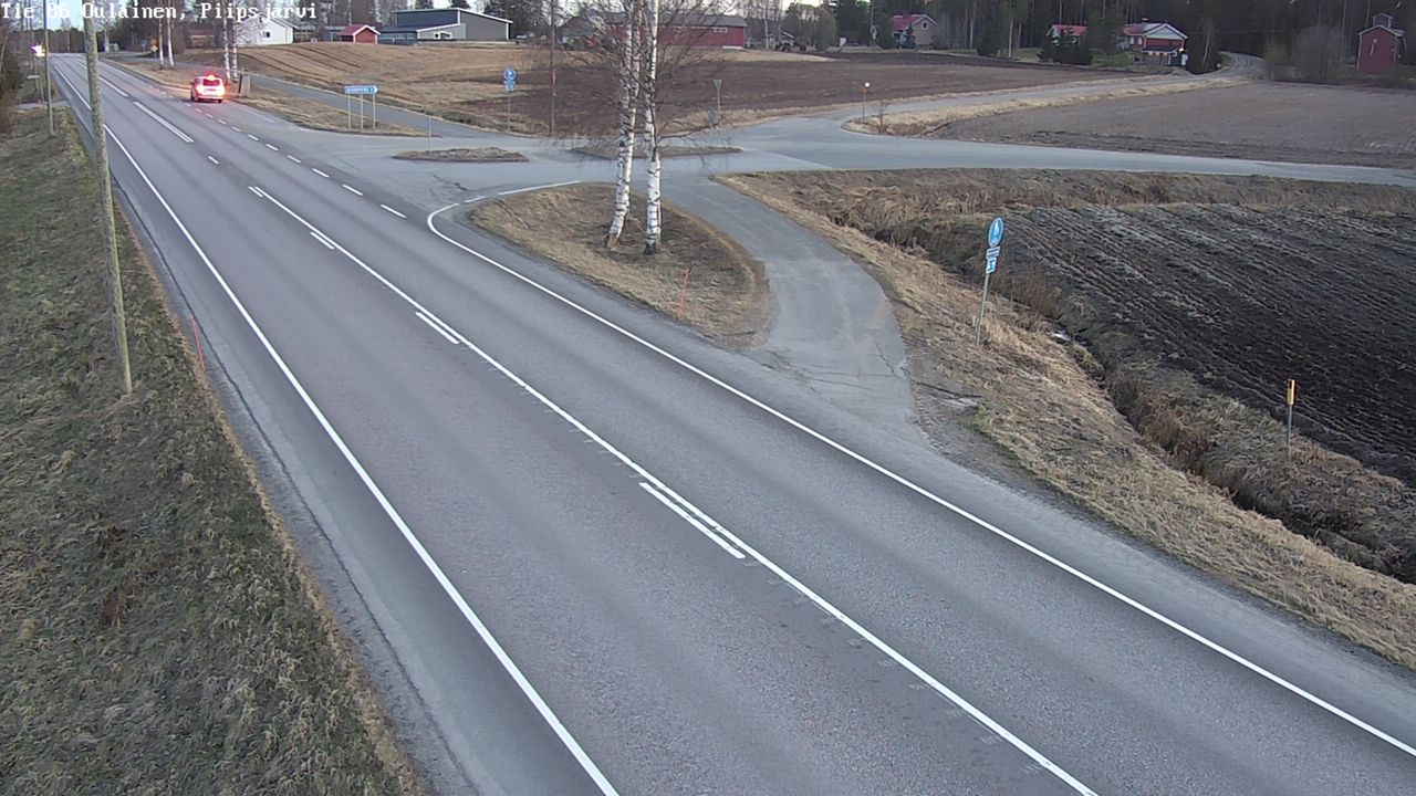 Weather Camera Image Road 86 Oulainen, Piipsjärvi, Oulainen, Pohjois-Pohjanmaa