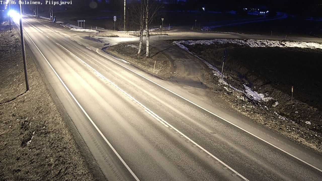 Kelikamerat Kuva Tie 86 Oulainen, Piipsjärvi, Oulainen, Pohjois-Pohjanmaa