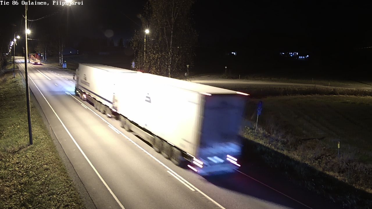 Kelikamerat Kuva Tie 86 Oulainen, Piipsjärvi, Oulainen, Pohjois-Pohjanmaa