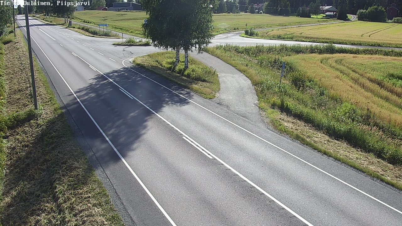 Kelikamerat Kuva Tie 86 Oulainen, Piipsjärvi, Oulainen, Pohjois-Pohjanmaa