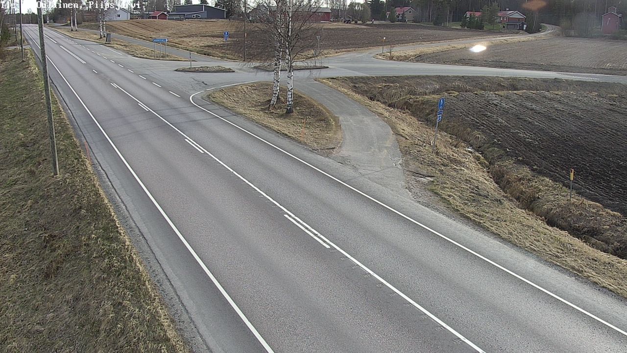 Weather Camera Image Road 86 Oulainen, Piipsjärvi, Oulainen, Pohjois-Pohjanmaa