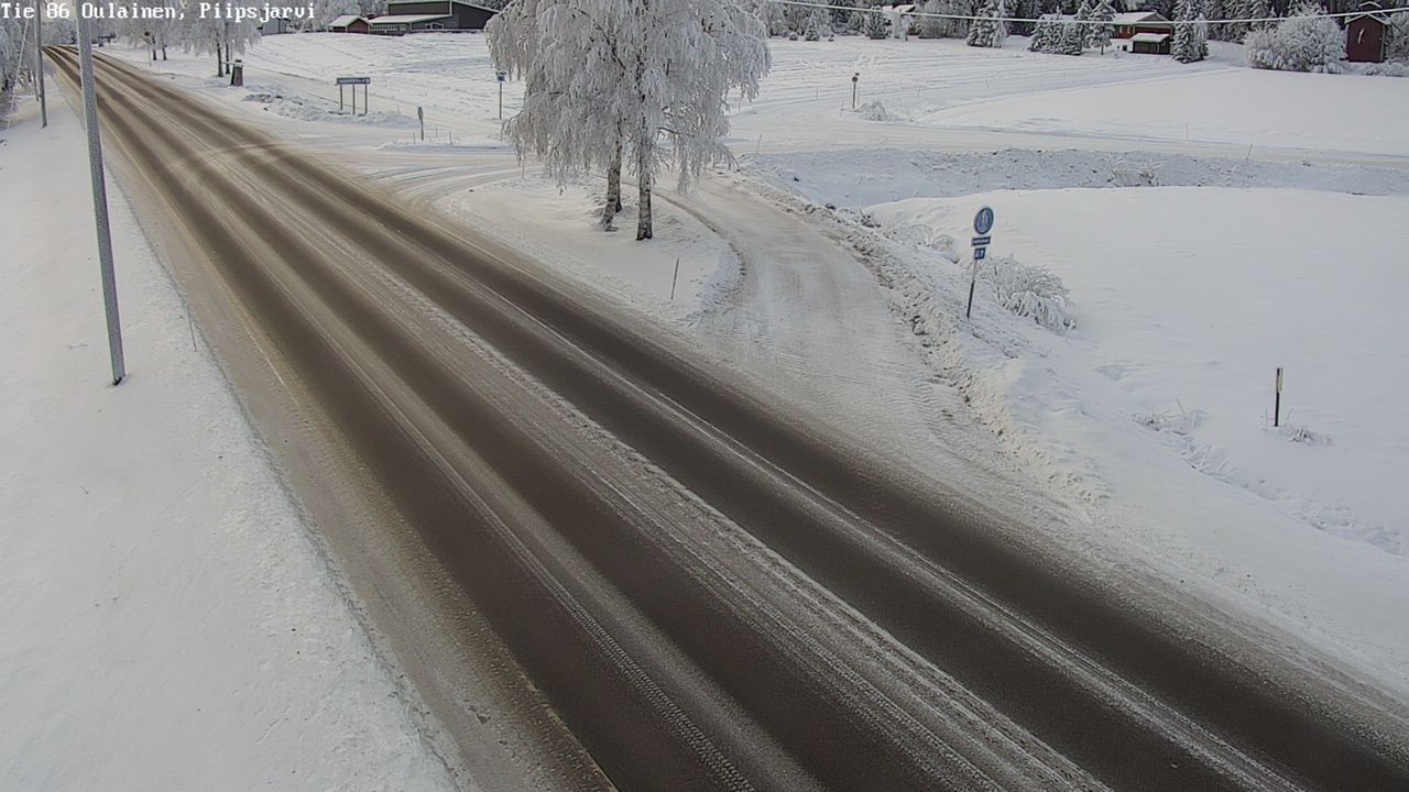 Kelikamerat Kuva Tie 86 Oulainen, Piipsjärvi, Oulainen, Pohjois-Pohjanmaa