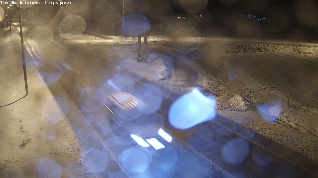 Kelikamerat Kuva Tie 86 Oulainen, Piipsjärvi, Oulainen, Pohjois-Pohjanmaa