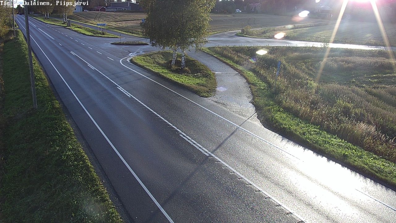 Kelikamerat Kuva Tie 86 Oulainen, Piipsjärvi, Oulainen, Pohjois-Pohjanmaa