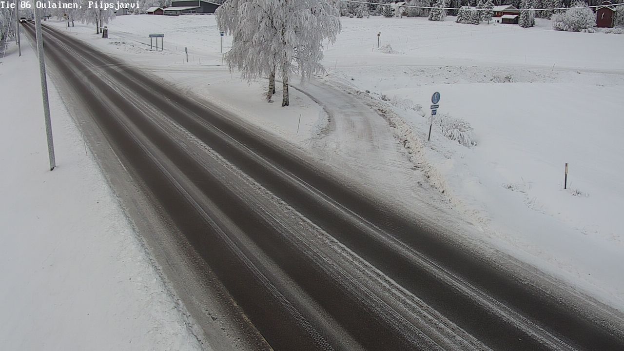 Kelikamerat Kuva Tie 86 Oulainen, Piipsjärvi, Oulainen, Pohjois-Pohjanmaa