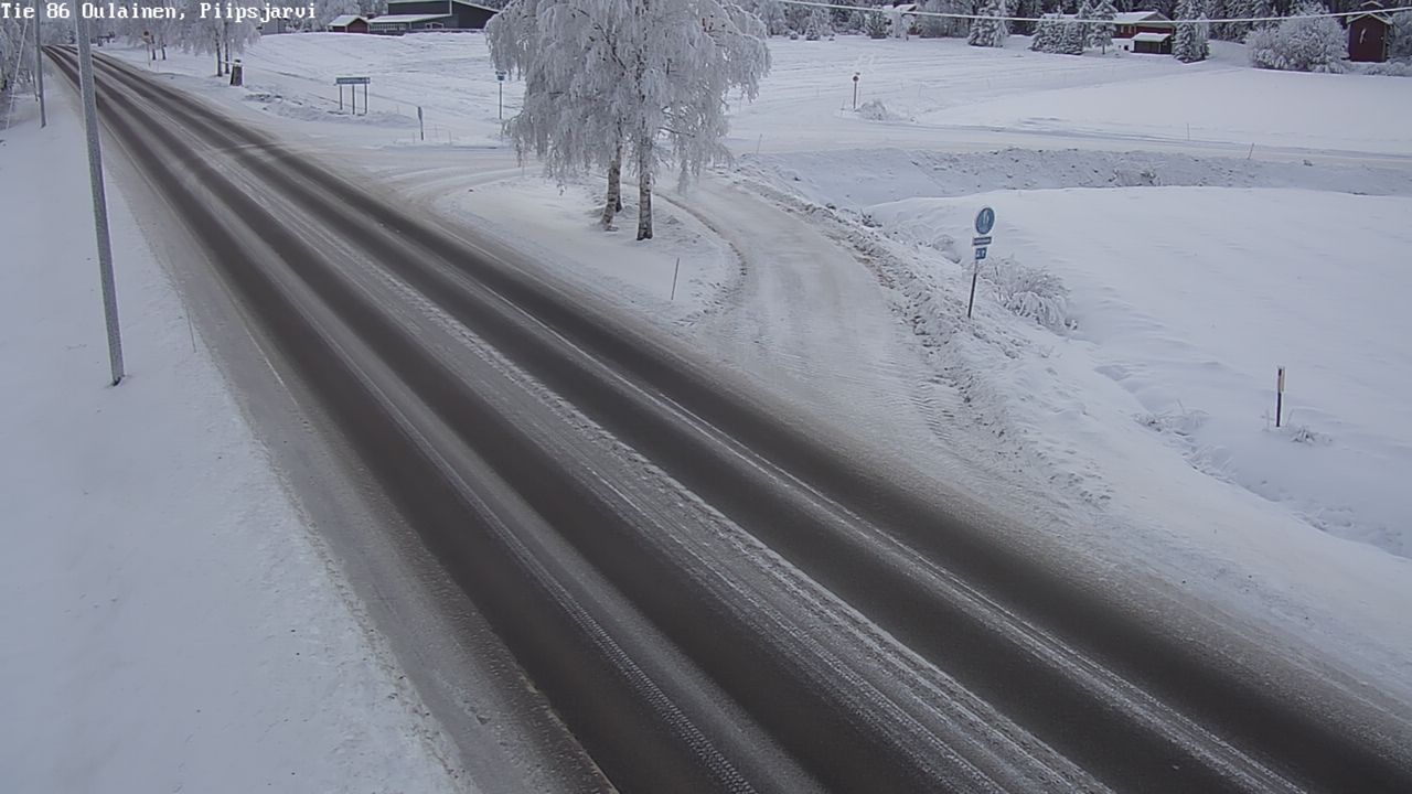Kelikamerat Kuva Tie 86 Oulainen, Piipsjärvi, Oulainen, Pohjois-Pohjanmaa