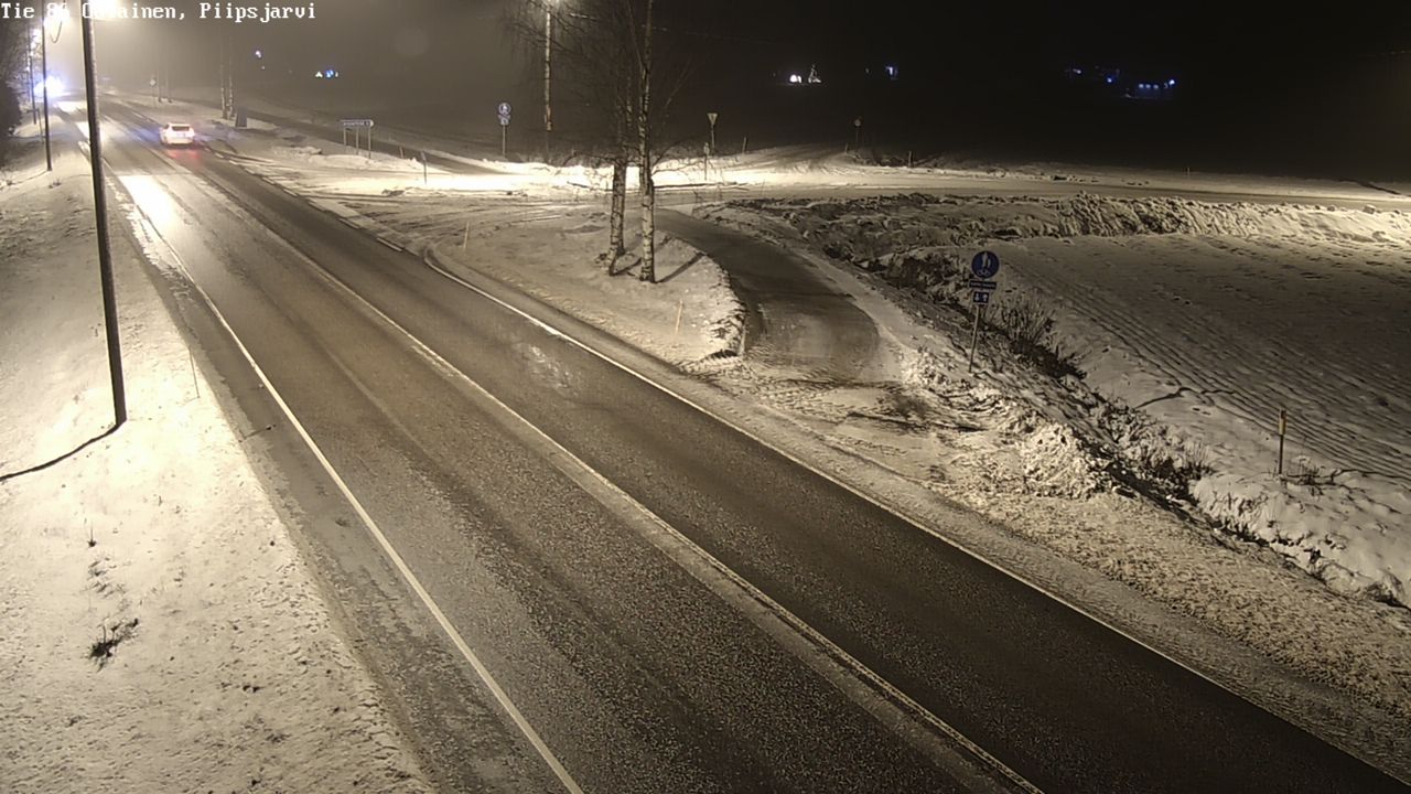 Weather Camera Image Road 86 Oulainen, Piipsjärvi, Oulainen, Pohjois-Pohjanmaa