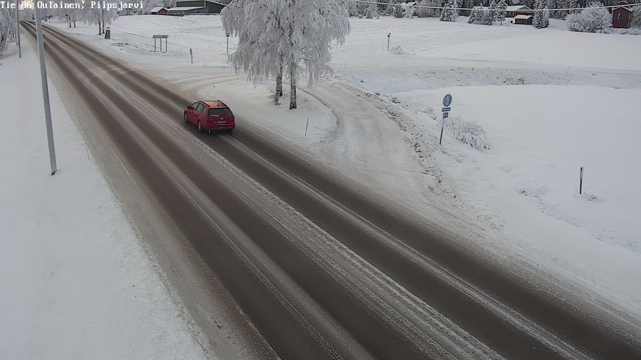 Kelikamerat Kuva Tie 86 Oulainen, Piipsjärvi, Oulainen, Pohjois-Pohjanmaa
