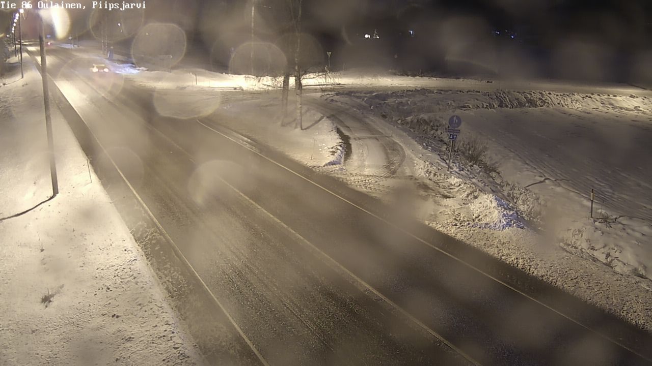 Kelikamerat Kuva Tie 86 Oulainen, Piipsjärvi, Oulainen, Pohjois-Pohjanmaa