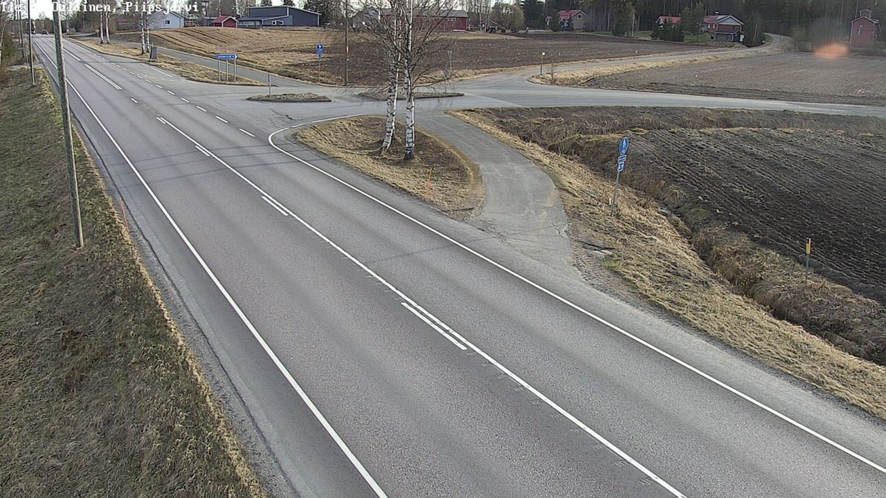 Weather Camera Image Road 86 Oulainen, Piipsjärvi, Oulainen, Pohjois-Pohjanmaa
