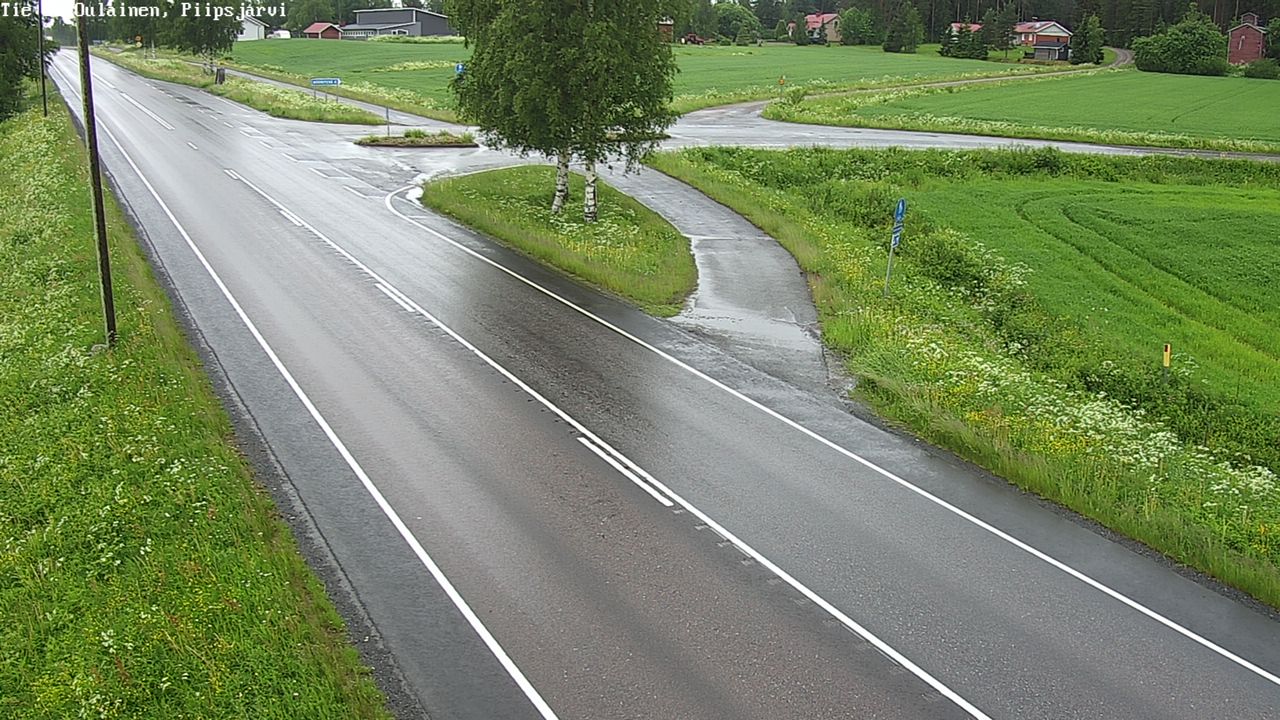 Kelikamerat Kuva Tie 86 Oulainen, Piipsjärvi, Oulainen, Pohjois-Pohjanmaa