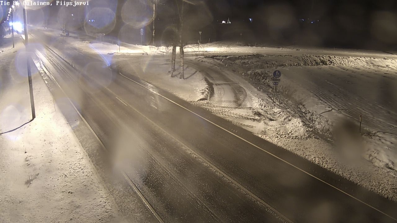 Kelikamerat Kuva Tie 86 Oulainen, Piipsjärvi, Oulainen, Pohjois-Pohjanmaa