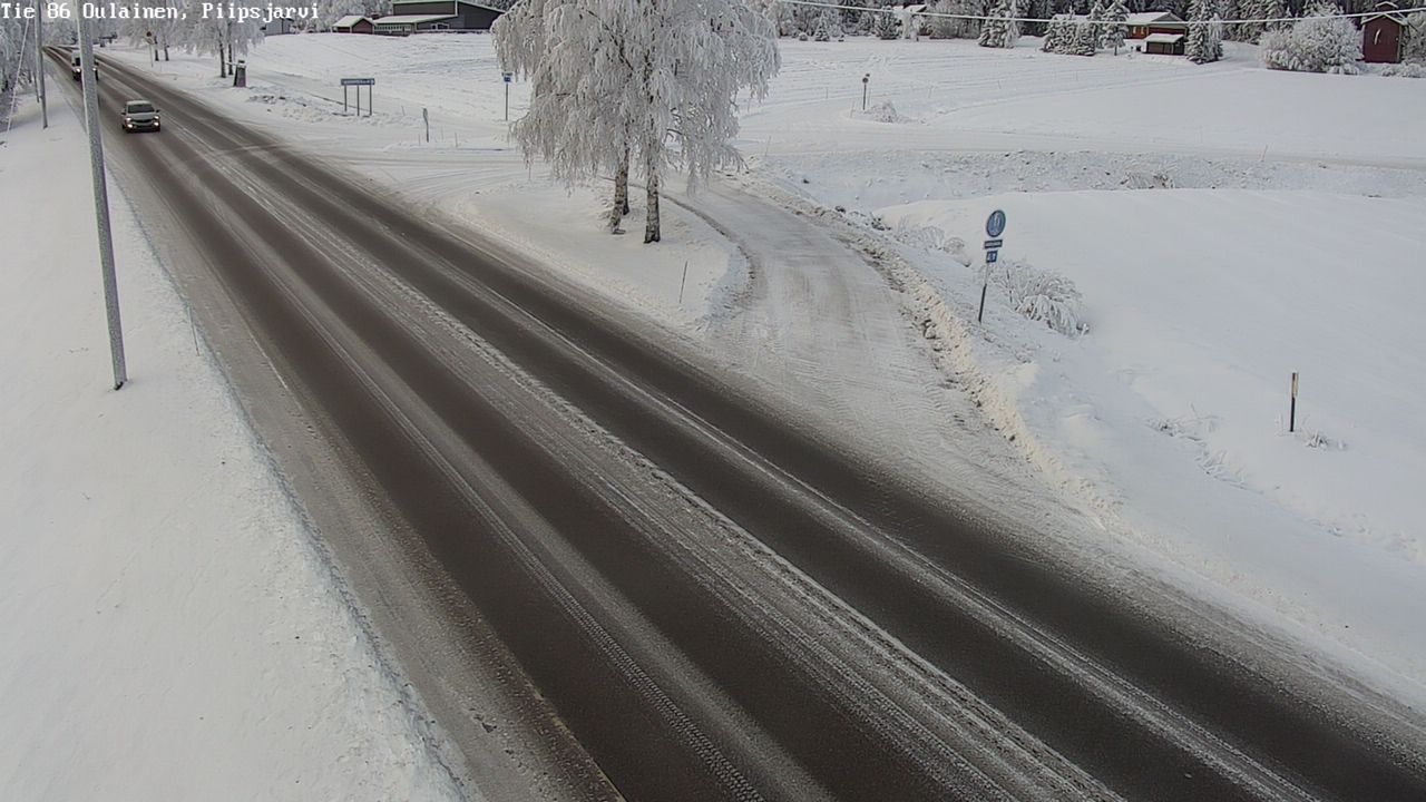 Kelikamerat Kuva Tie 86 Oulainen, Piipsjärvi, Oulainen, Pohjois-Pohjanmaa