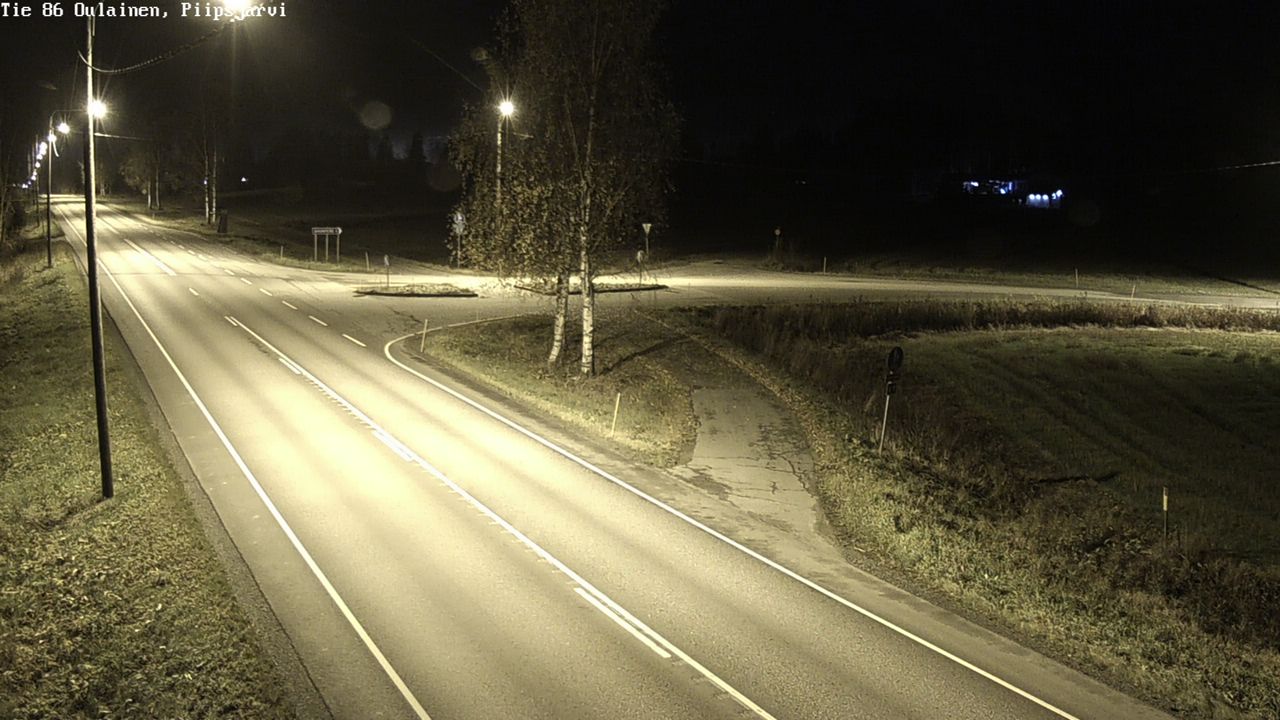 Kelikamerat Kuva Tie 86 Oulainen, Piipsjärvi, Oulainen, Pohjois-Pohjanmaa