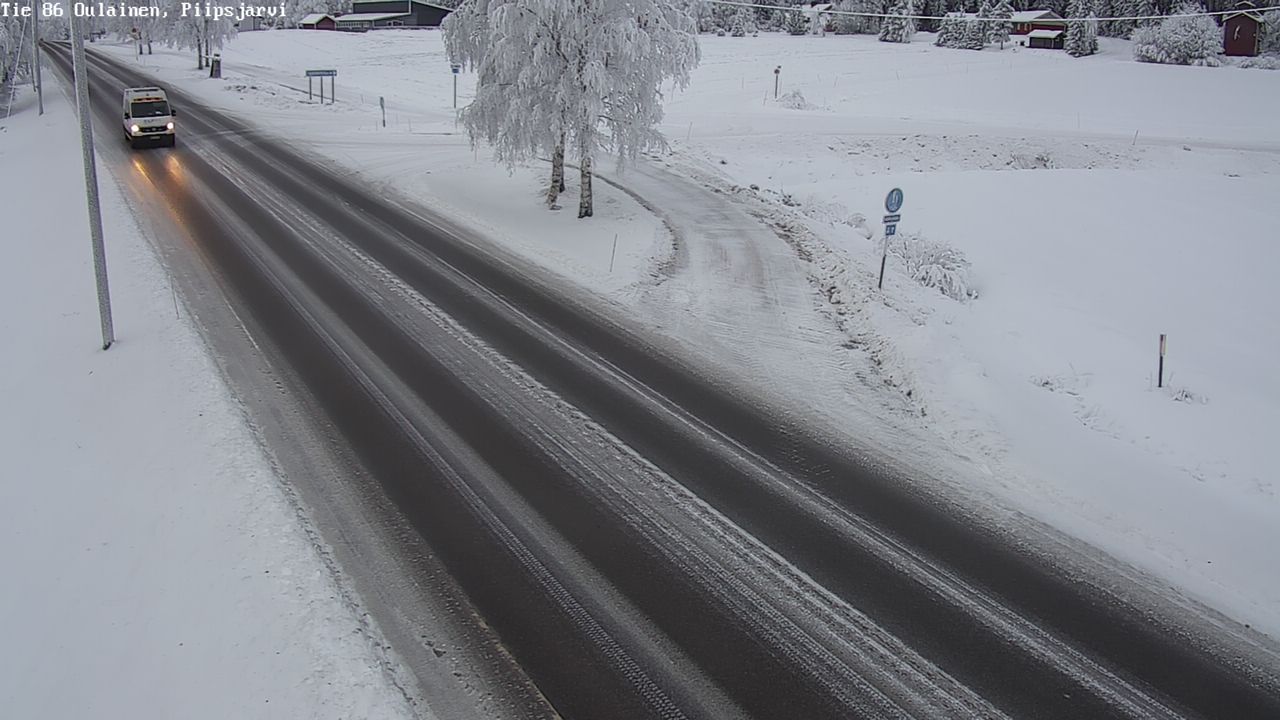 Kelikamerat Kuva Tie 86 Oulainen, Piipsjärvi, Oulainen, Pohjois-Pohjanmaa