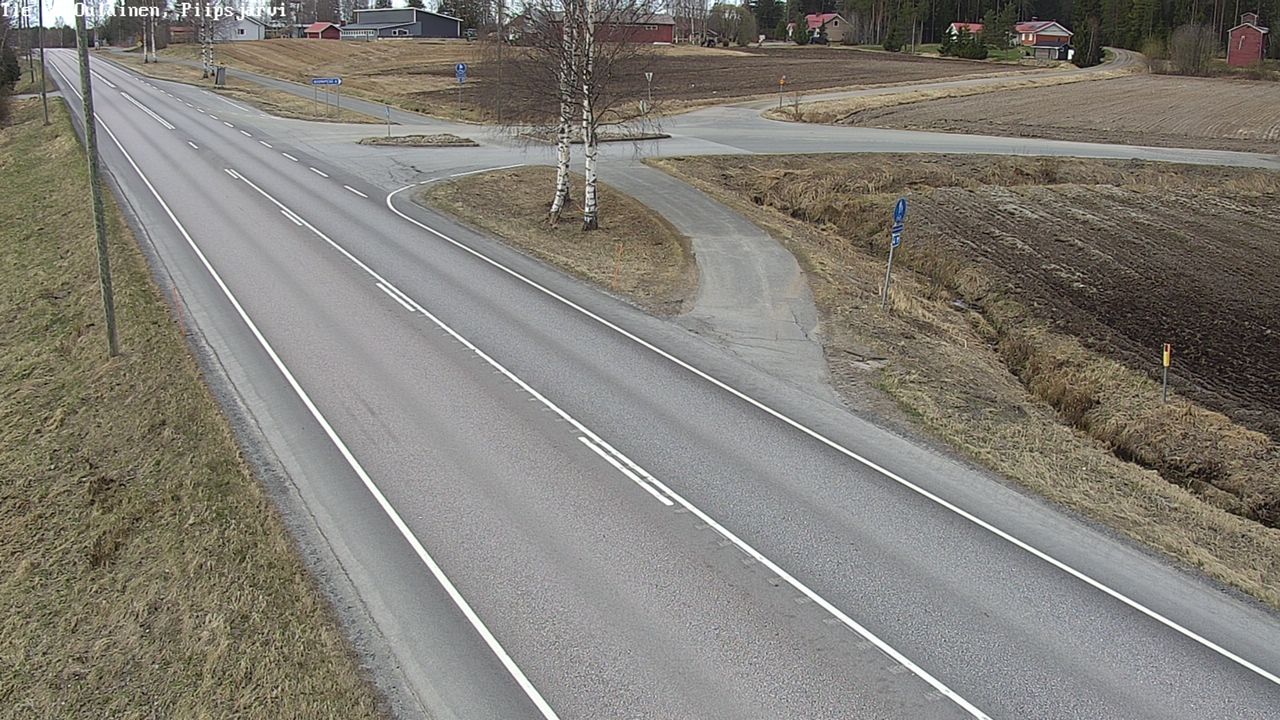 Kelikamerat Kuva Tie 86 Oulainen, Piipsjärvi, Oulainen, Pohjois-Pohjanmaa