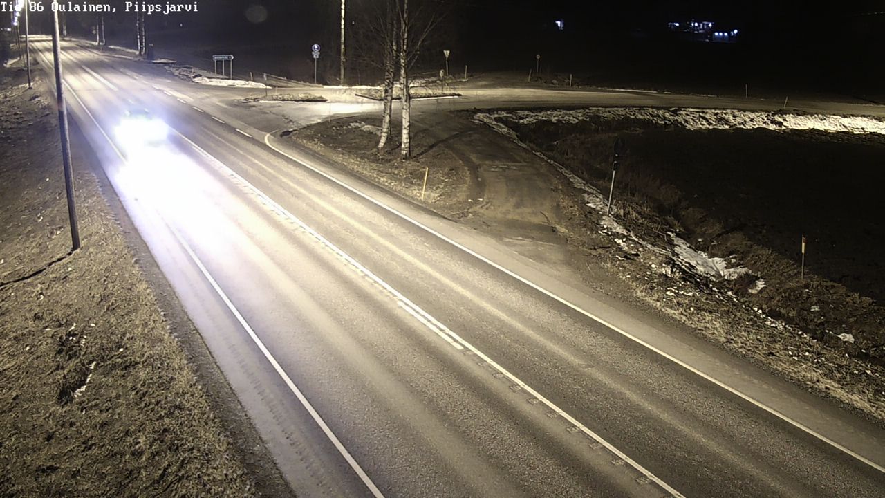 Kelikamerat Kuva Tie 86 Oulainen, Piipsjärvi, Oulainen, Pohjois-Pohjanmaa