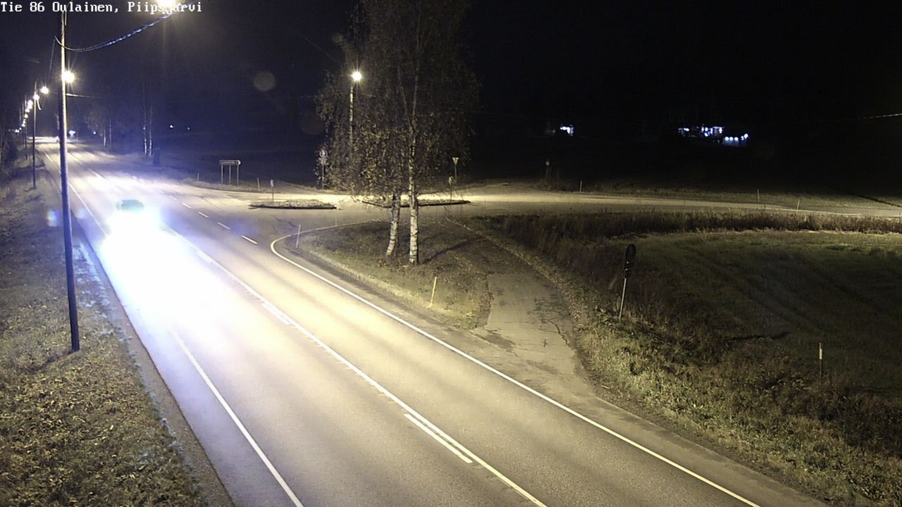 Kelikamerat Kuva Tie 86 Oulainen, Piipsjärvi, Oulainen, Pohjois-Pohjanmaa