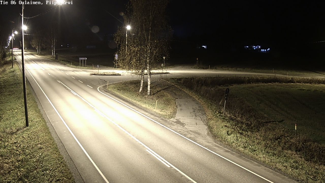 Kelikamerat Kuva Tie 86 Oulainen, Piipsjärvi, Oulainen, Pohjois-Pohjanmaa