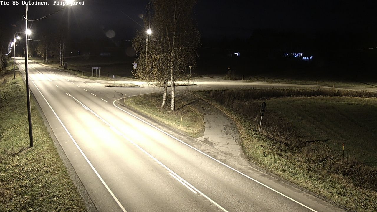 Kelikamerat Kuva Tie 86 Oulainen, Piipsjärvi, Oulainen, Pohjois-Pohjanmaa