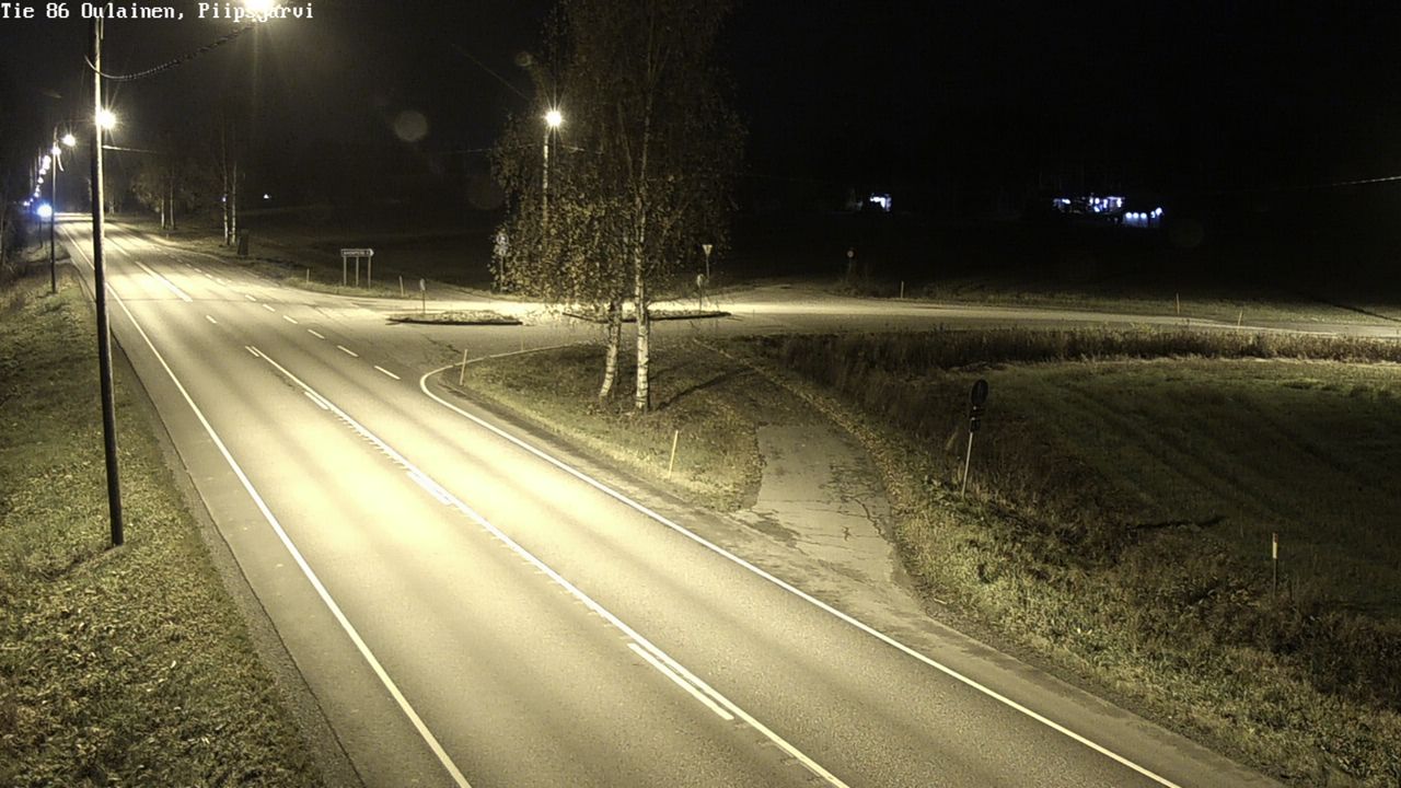 Kelikamerat Kuva Tie 86 Oulainen, Piipsjärvi, Oulainen, Pohjois-Pohjanmaa