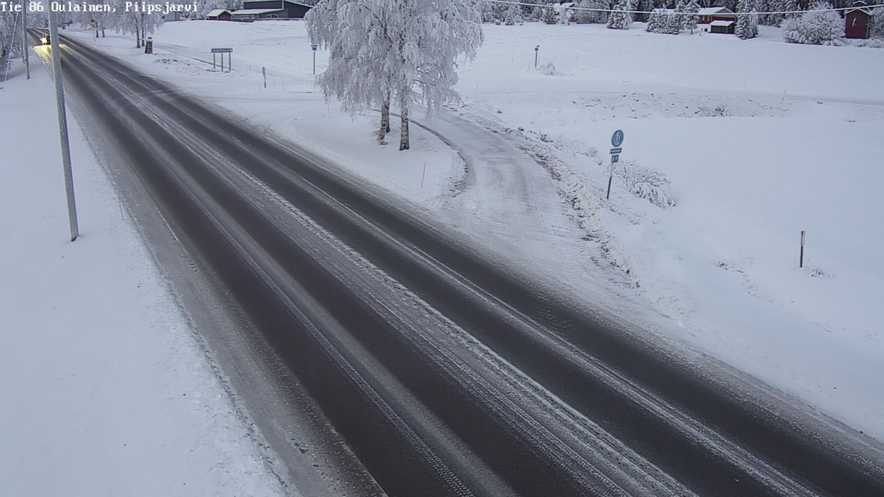 Kelikamerat Kuva Tie 86 Oulainen, Piipsjärvi, Oulainen, Pohjois-Pohjanmaa