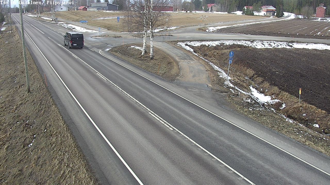 Kelikamerat Kuva Tie 86 Oulainen, Piipsjärvi, Oulainen, Pohjois-Pohjanmaa