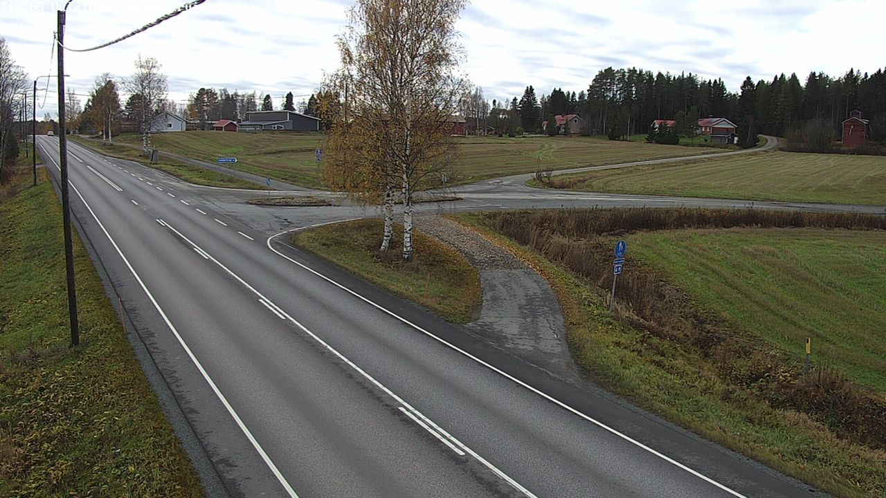 Kelikamerat Kuva Tie 86 Oulainen, Piipsjärvi, Oulainen, Pohjois-Pohjanmaa