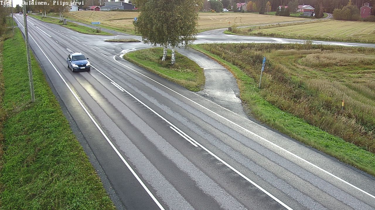 Kelikamerat Kuva Tie 86 Oulainen, Piipsjärvi, Oulainen, Pohjois-Pohjanmaa