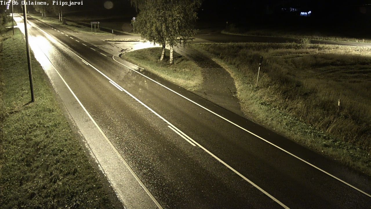 Kelikamerat Kuva Tie 86 Oulainen, Piipsjärvi, Oulainen, Pohjois-Pohjanmaa