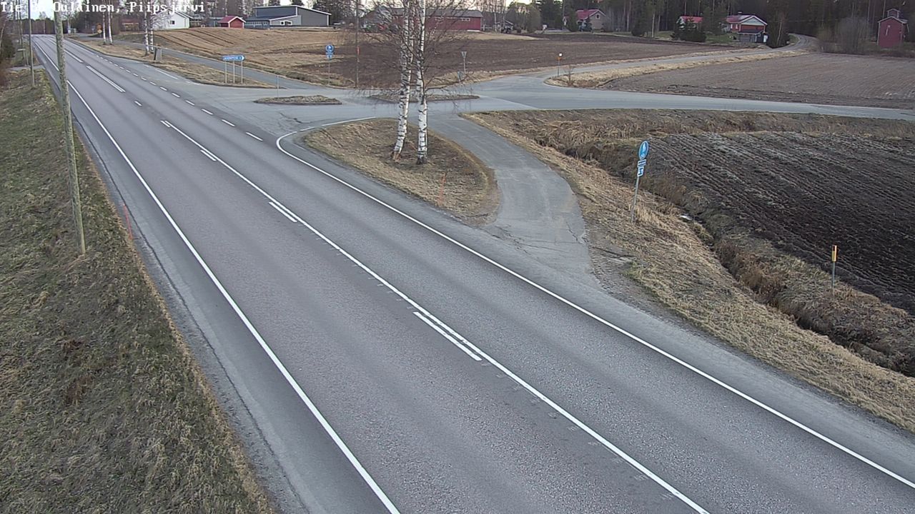 Weather Camera Image Road 86 Oulainen, Piipsjärvi, Oulainen, Pohjois-Pohjanmaa