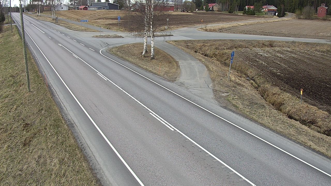 Kelikamerat Kuva Tie 86 Oulainen, Piipsjärvi, Oulainen, Pohjois-Pohjanmaa