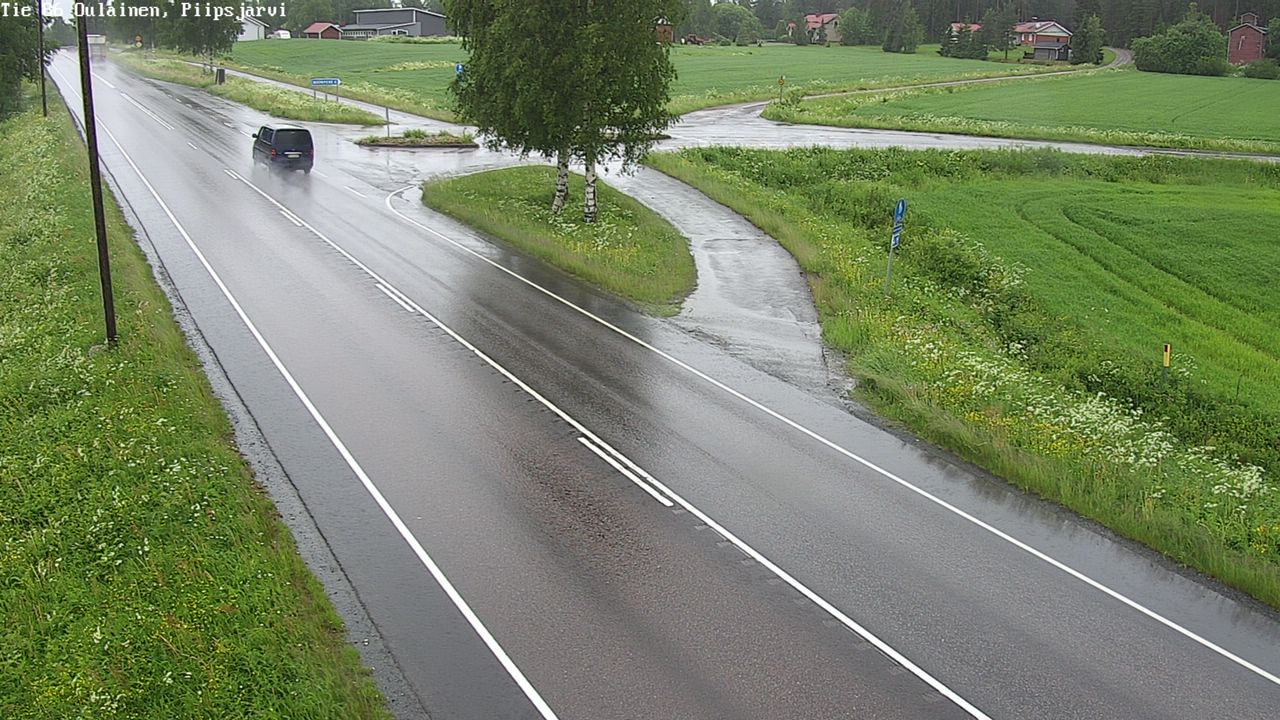 Kelikamerat Kuva Tie 86 Oulainen, Piipsjärvi, Oulainen, Pohjois-Pohjanmaa