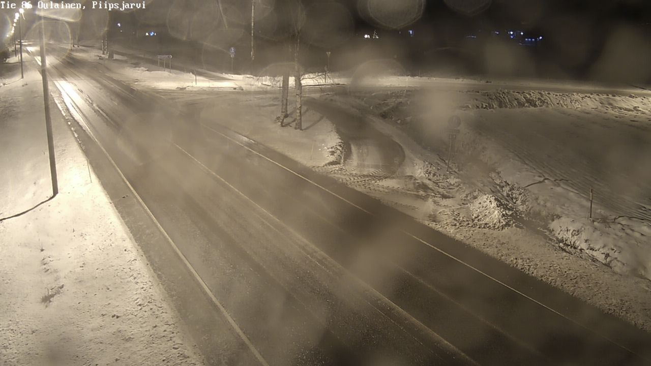 Kelikamerat Kuva Tie 86 Oulainen, Piipsjärvi, Oulainen, Pohjois-Pohjanmaa