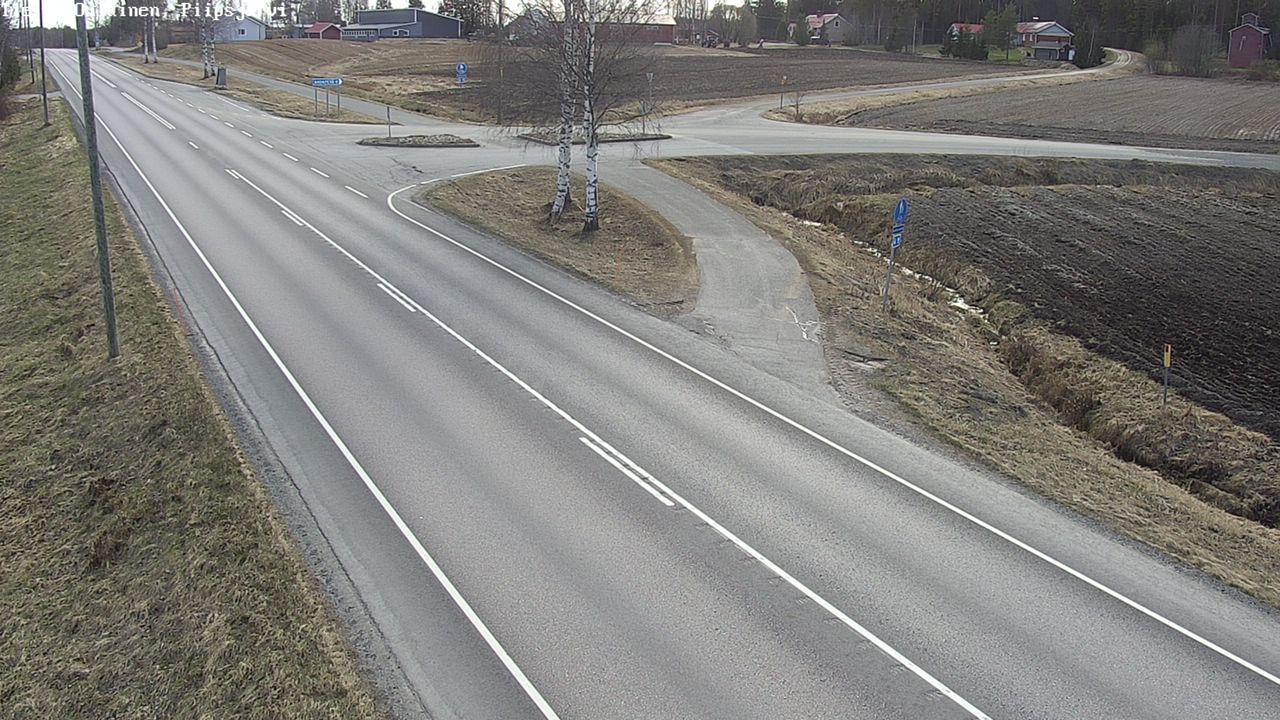 Weather Camera Image Road 86 Oulainen, Piipsjärvi, Oulainen, Pohjois-Pohjanmaa