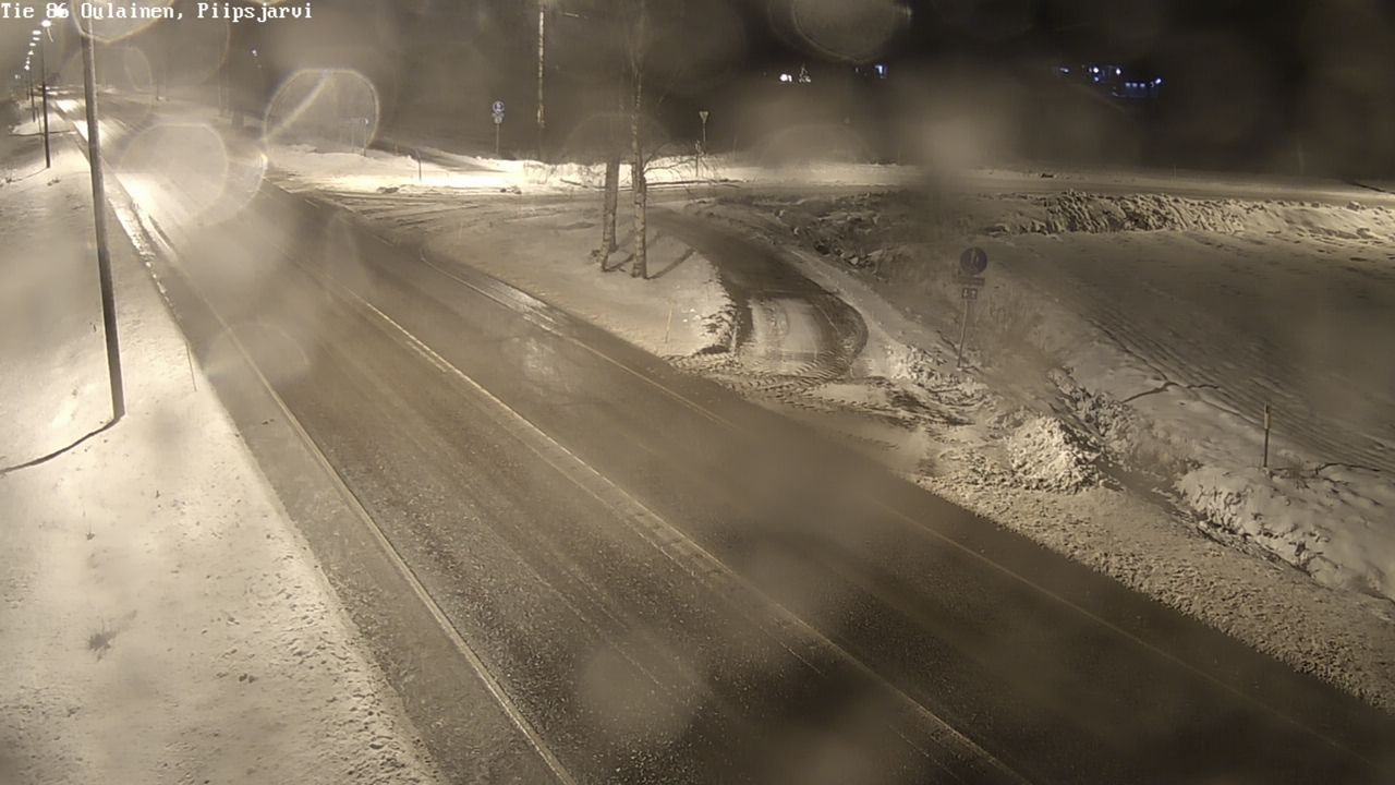 Kelikamerat Kuva Tie 86 Oulainen, Piipsjärvi, Oulainen, Pohjois-Pohjanmaa
