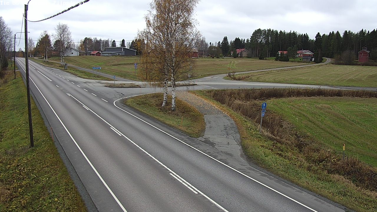 Kelikamerat Kuva Tie 86 Oulainen, Piipsjärvi, Oulainen, Pohjois-Pohjanmaa