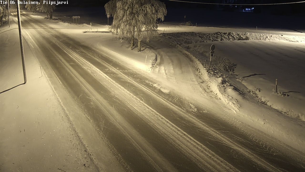 Kelikamerat Kuva Tie 86 Oulainen, Piipsjärvi, Oulainen, Pohjois-Pohjanmaa