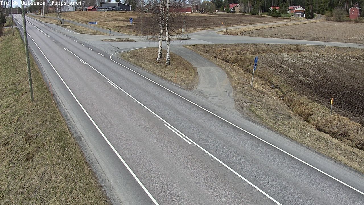 Kelikamerat Kuva Tie 86 Oulainen, Piipsjärvi, Oulainen, Pohjois-Pohjanmaa