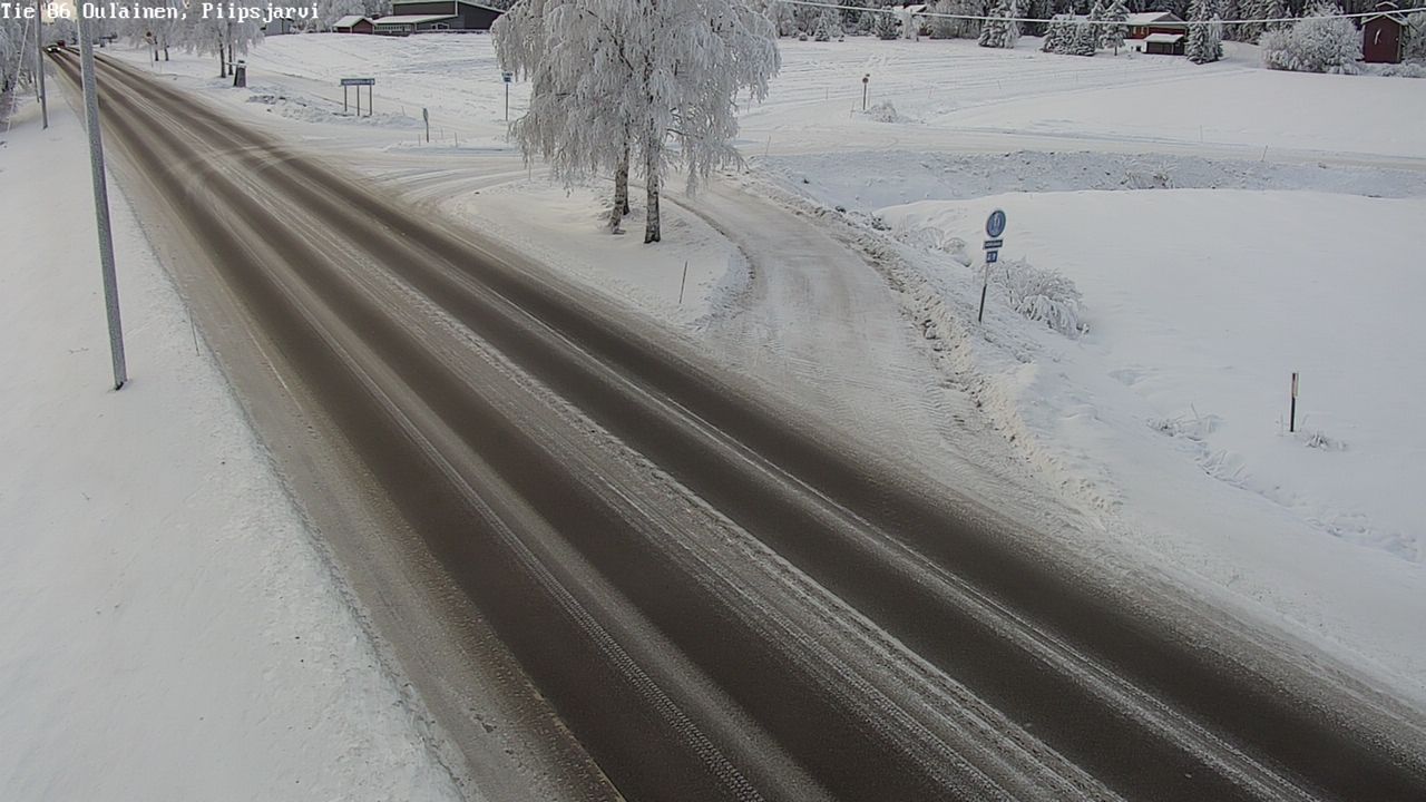 Kelikamerat Kuva Tie 86 Oulainen, Piipsjärvi, Oulainen, Pohjois-Pohjanmaa