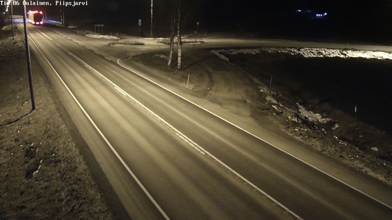 Kelikamerat Kuva Tie 86 Oulainen, Piipsjärvi, Oulainen, Pohjois-Pohjanmaa