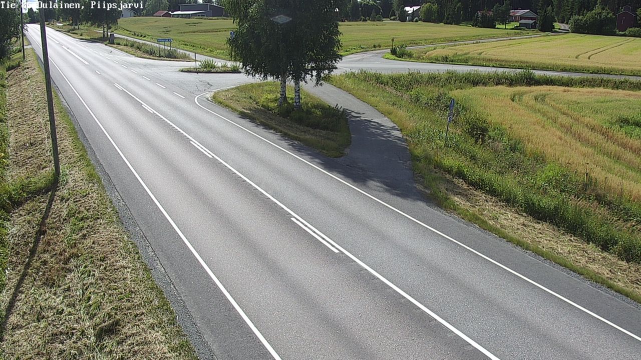 Kelikamerat Kuva Tie 86 Oulainen, Piipsjärvi, Oulainen, Pohjois-Pohjanmaa