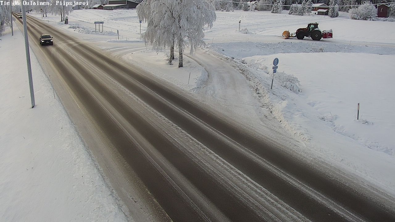 Kelikamerat Kuva Tie 86 Oulainen, Piipsjärvi, Oulainen, Pohjois-Pohjanmaa