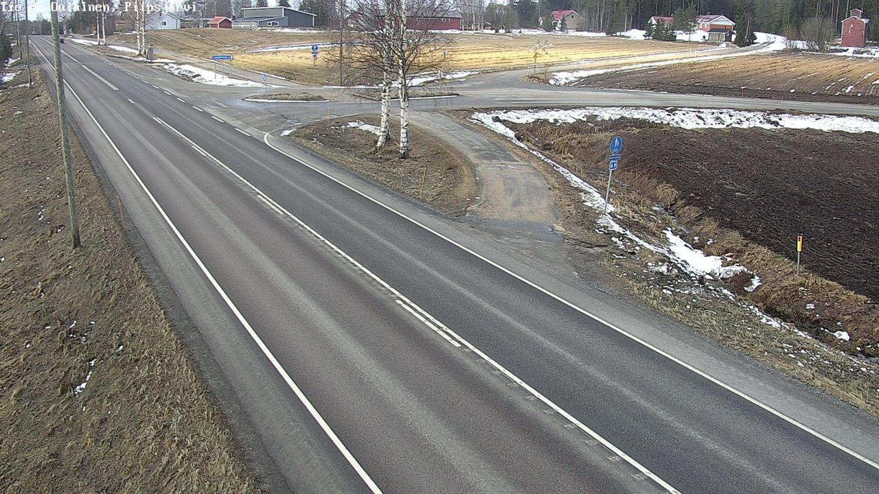 Kelikamerat Kuva Tie 86 Oulainen, Piipsjärvi, Oulainen, Pohjois-Pohjanmaa