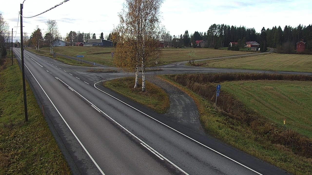 Kelikamerat Kuva Tie 86 Oulainen, Piipsjärvi, Oulainen, Pohjois-Pohjanmaa