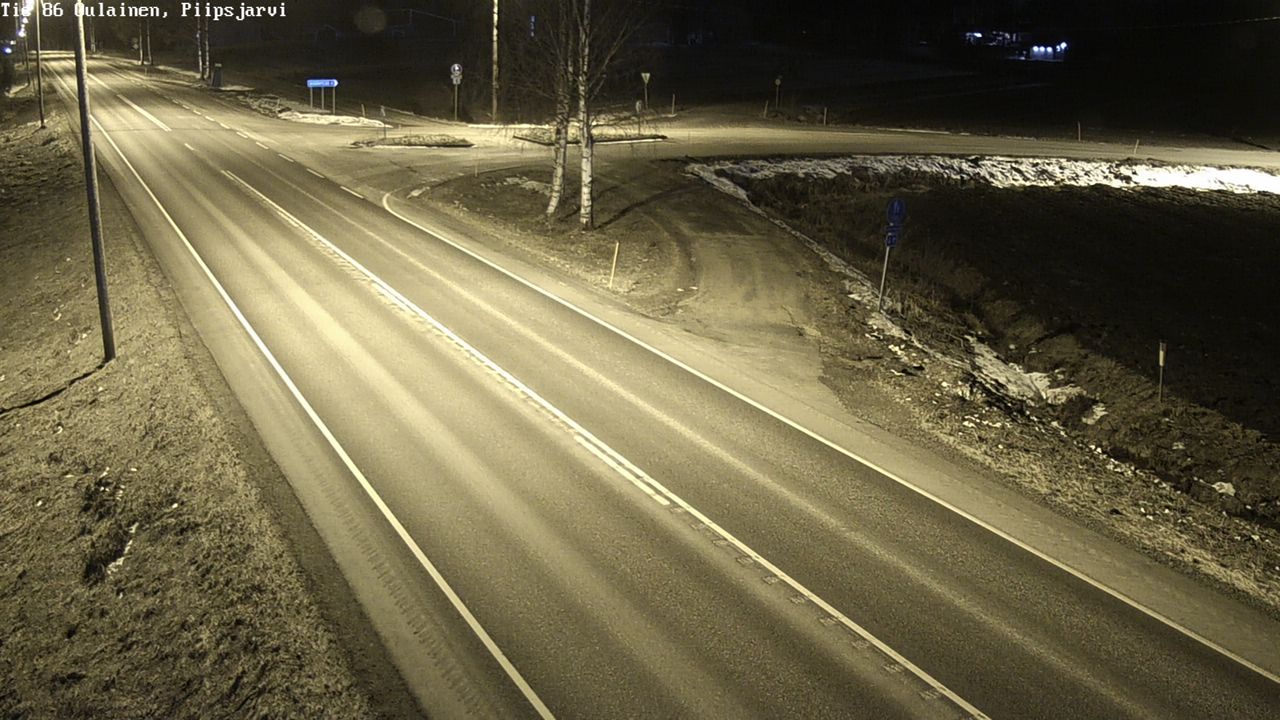 Kelikamerat Kuva Tie 86 Oulainen, Piipsjärvi, Oulainen, Pohjois-Pohjanmaa