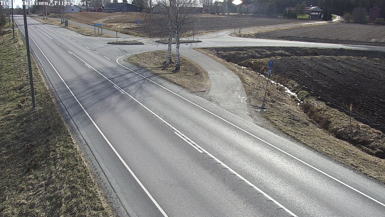Weather Camera Image Road 86 Oulainen, Piipsjärvi, Oulainen, Pohjois-Pohjanmaa