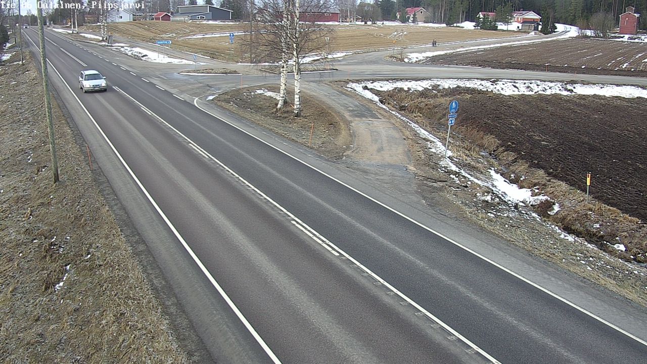 Kelikamerat Kuva Tie 86 Oulainen, Piipsjärvi, Oulainen, Pohjois-Pohjanmaa