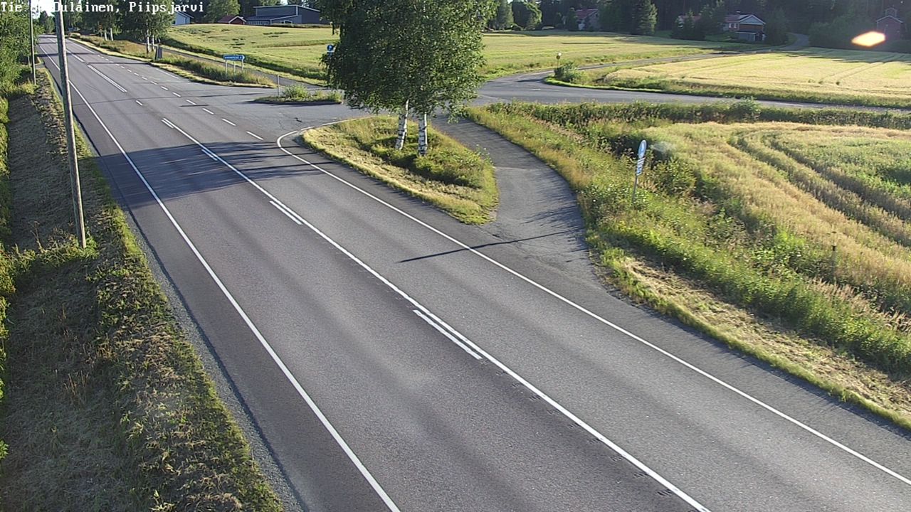 Kelikamerat Kuva Tie 86 Oulainen, Piipsjärvi, Oulainen, Pohjois-Pohjanmaa